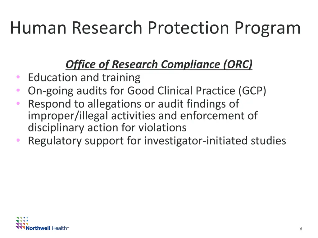 human research protection program 1
