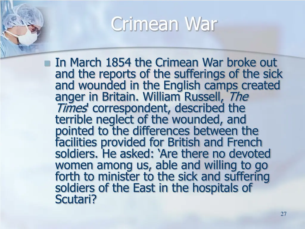 crimean war
