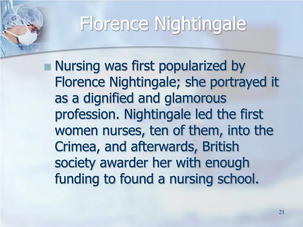 florence nightingale