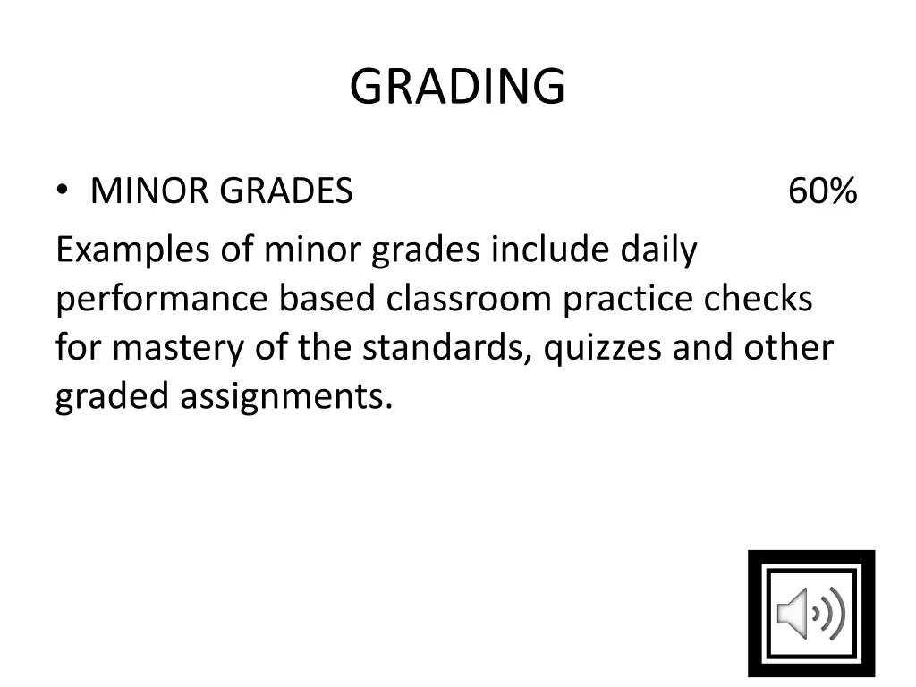 grading