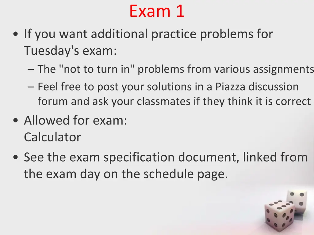 exam 1