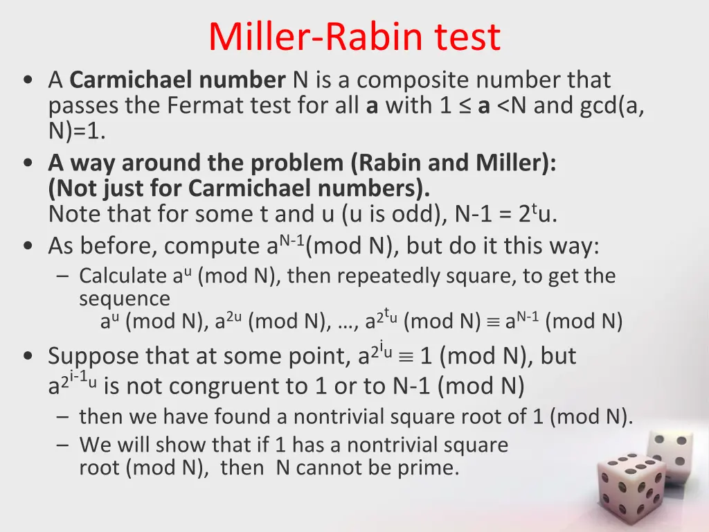 miller rabin test