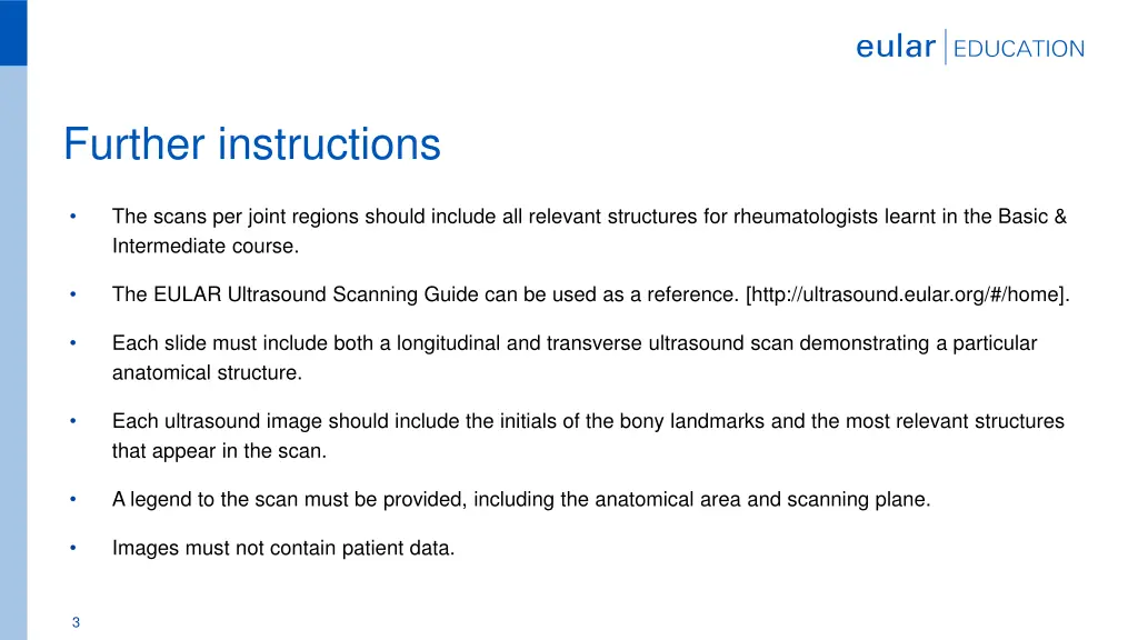 further instructions