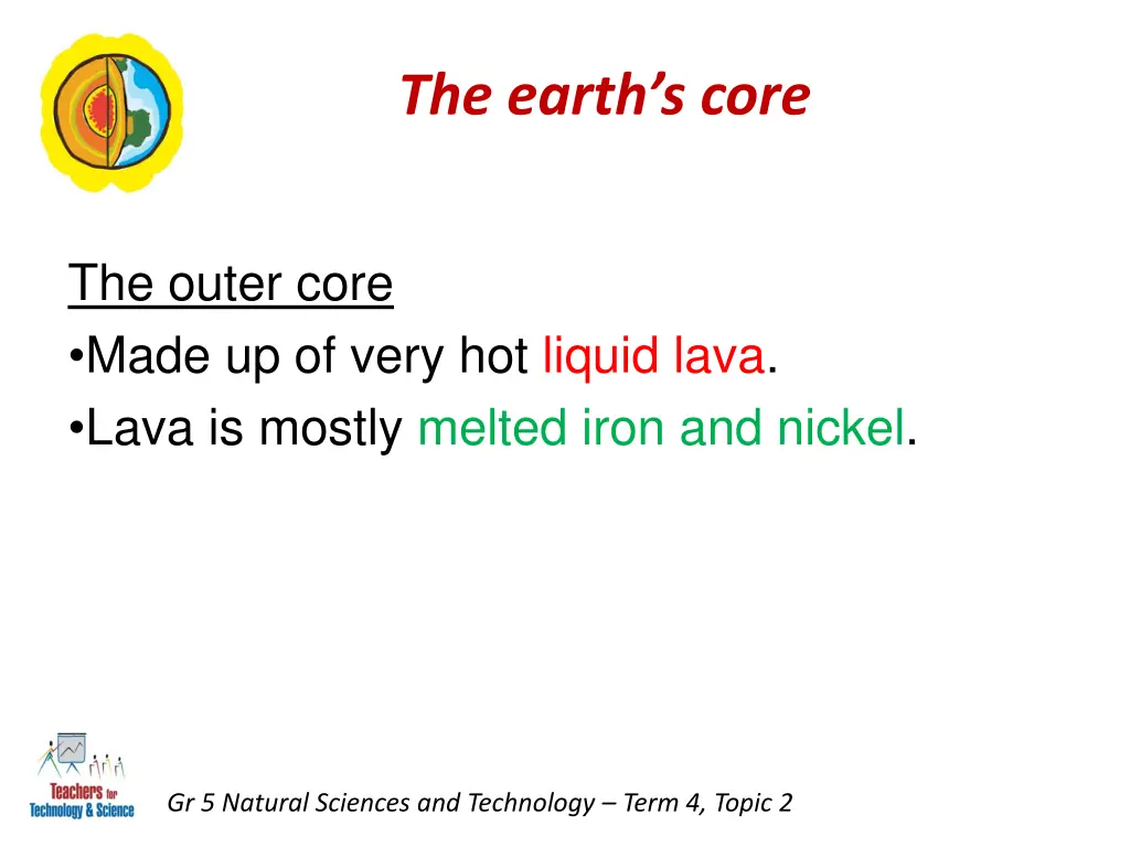 the earth s core