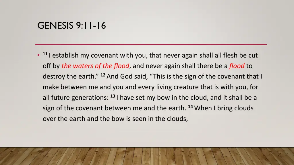 genesis 9 11 16