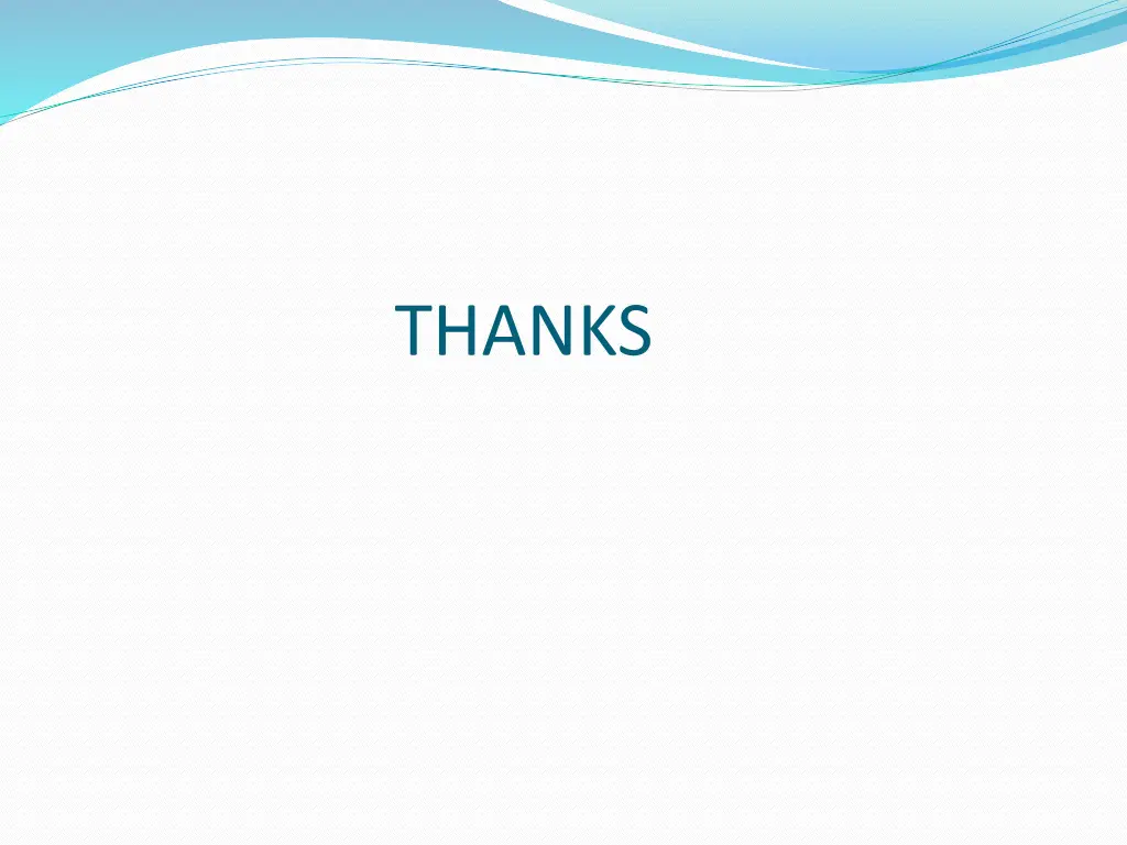thanks