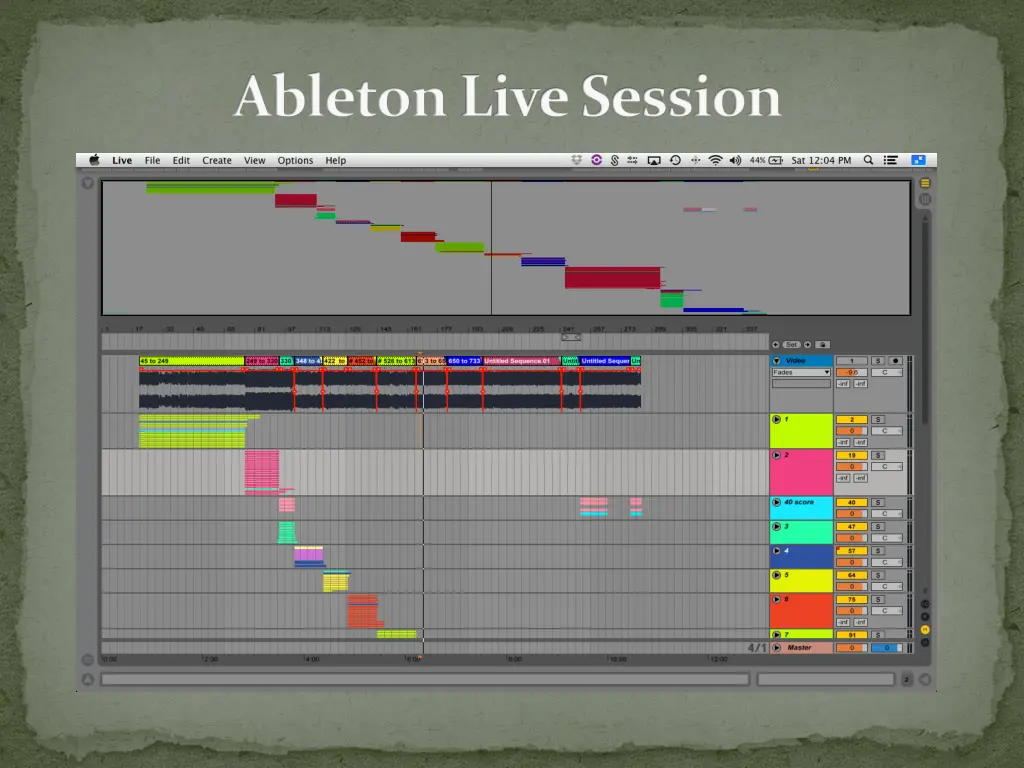 abletonlive session