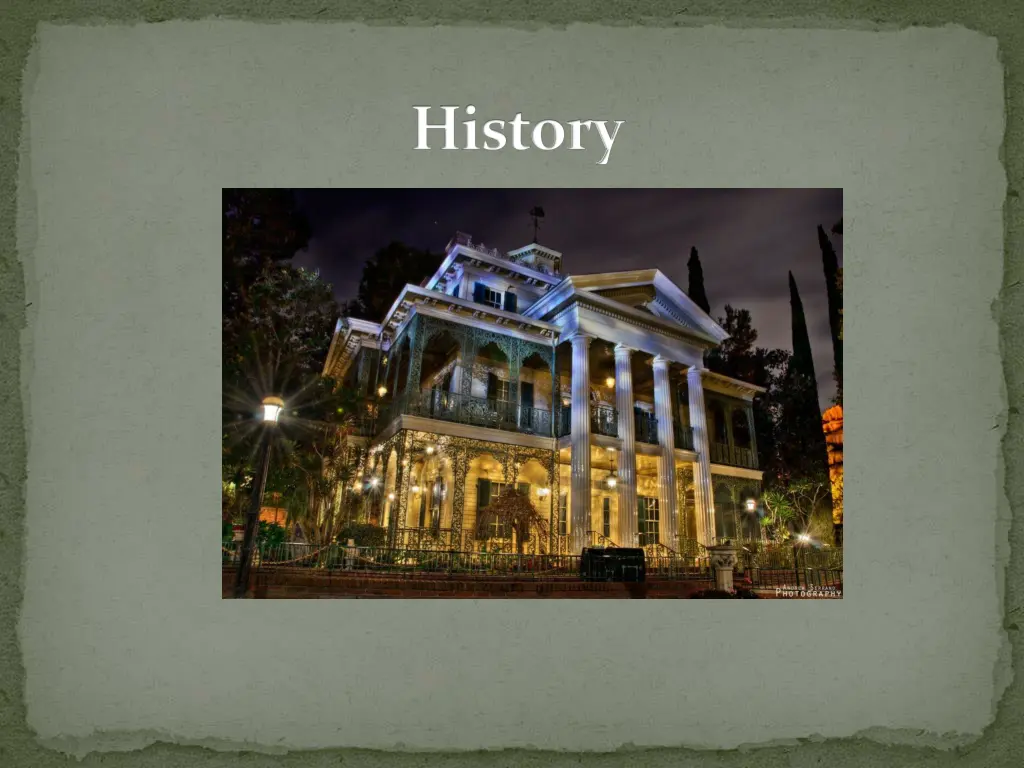 history