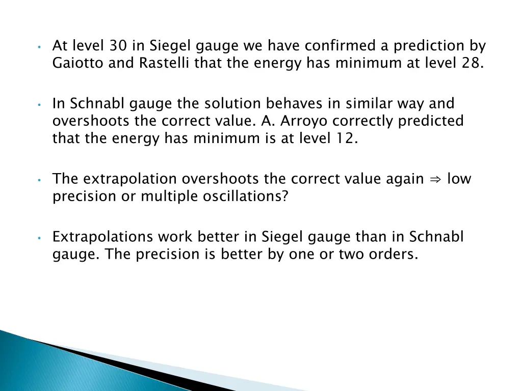 at level 30 in siegel gauge we have confirmed
