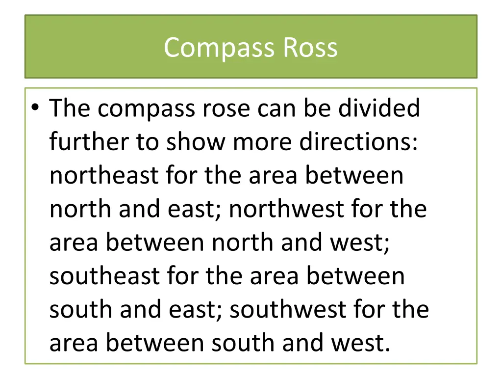 compass ross