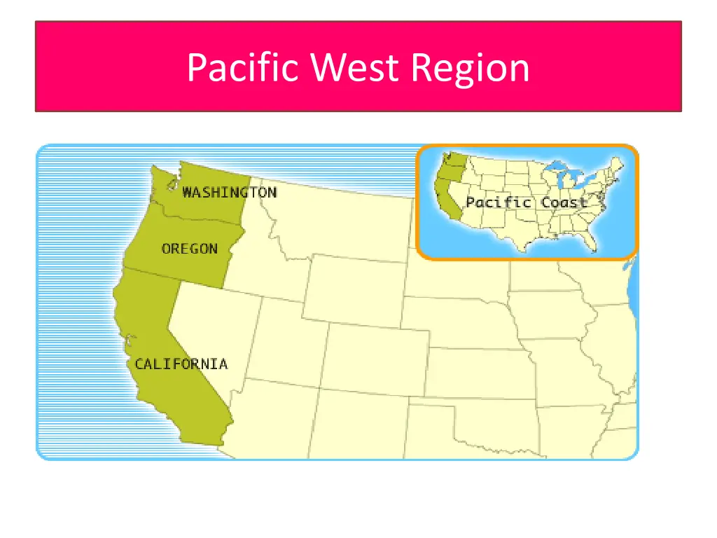 pacific west region