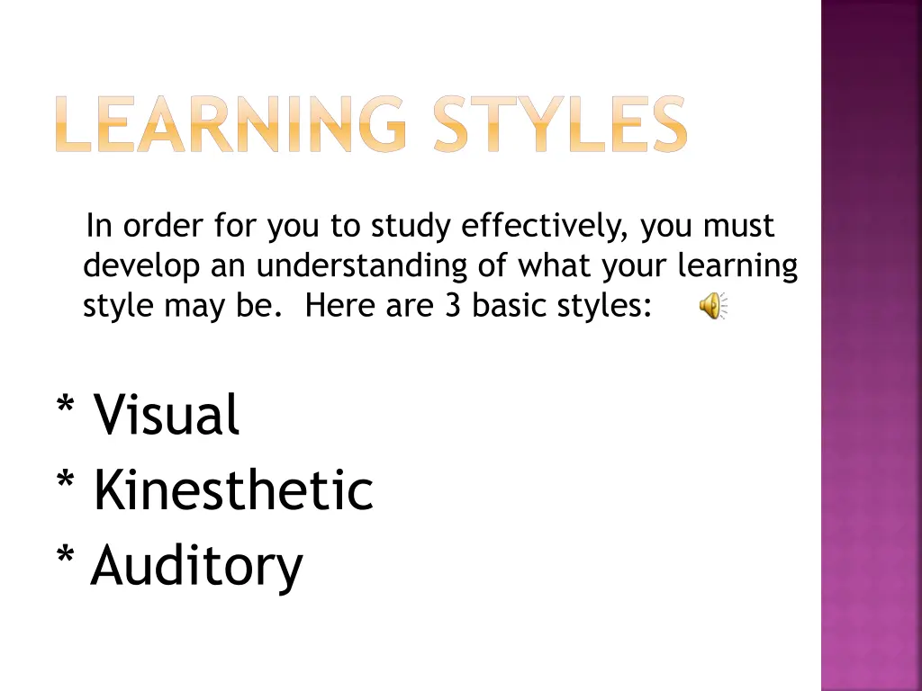 learning styles