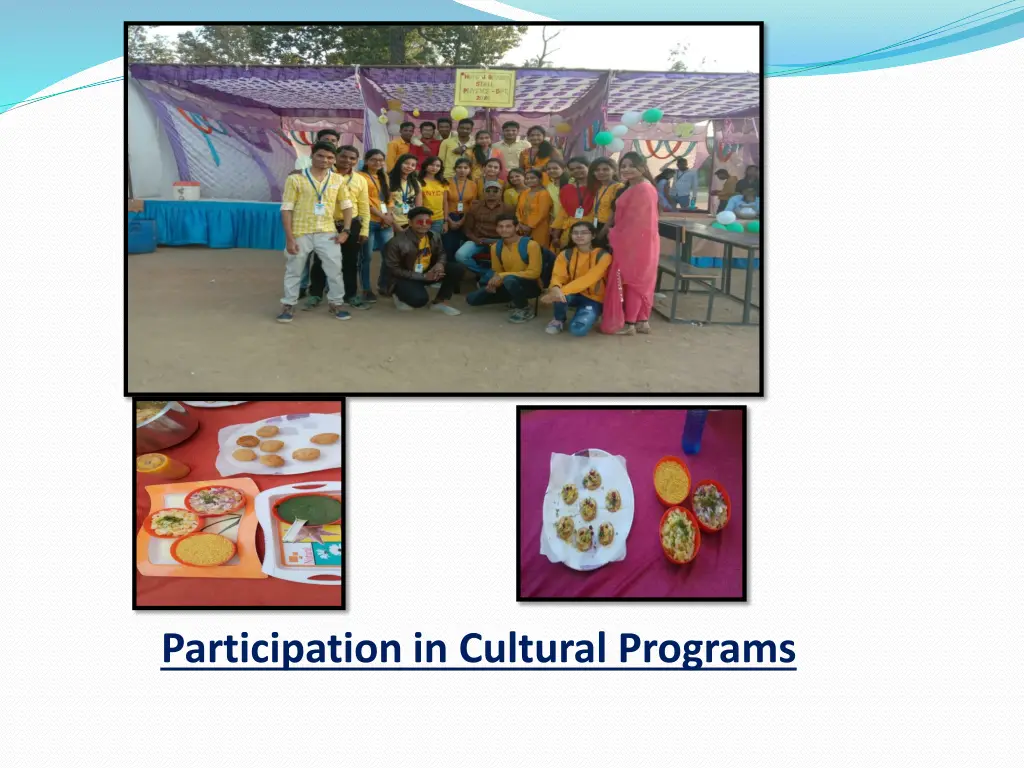 participation in cultural programs