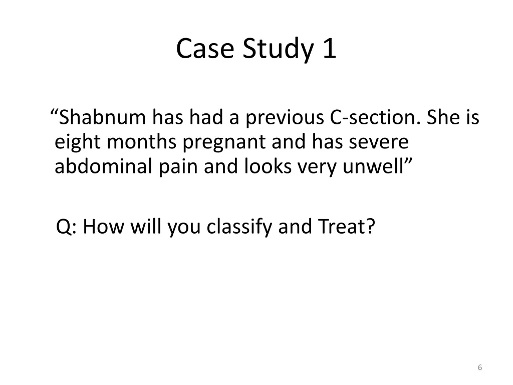 case study 1
