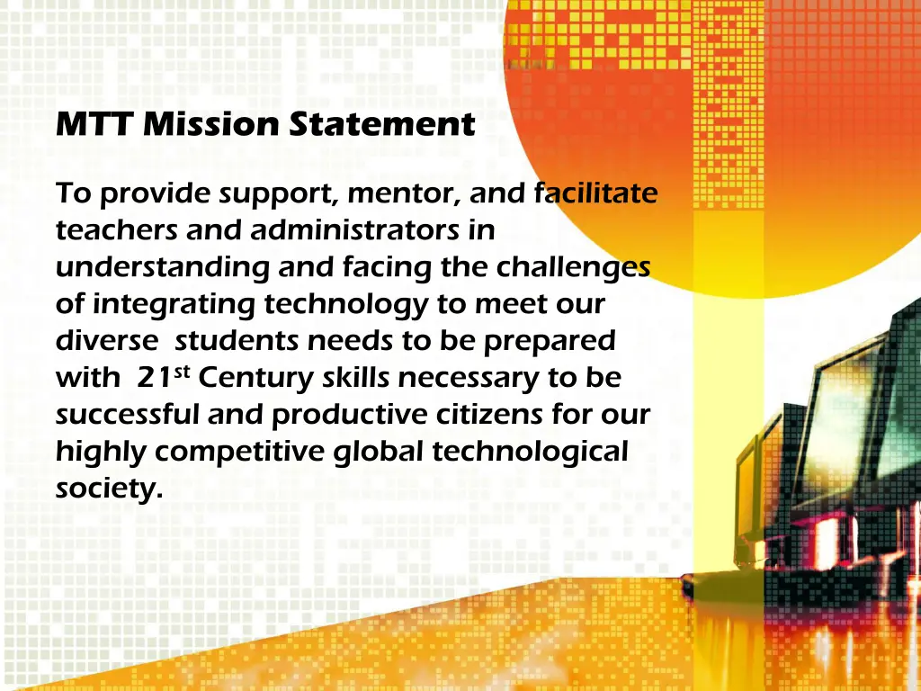mtt mission statement