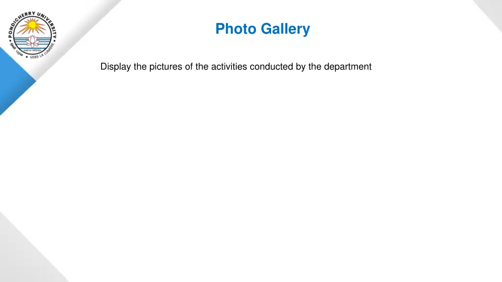 photo gallery