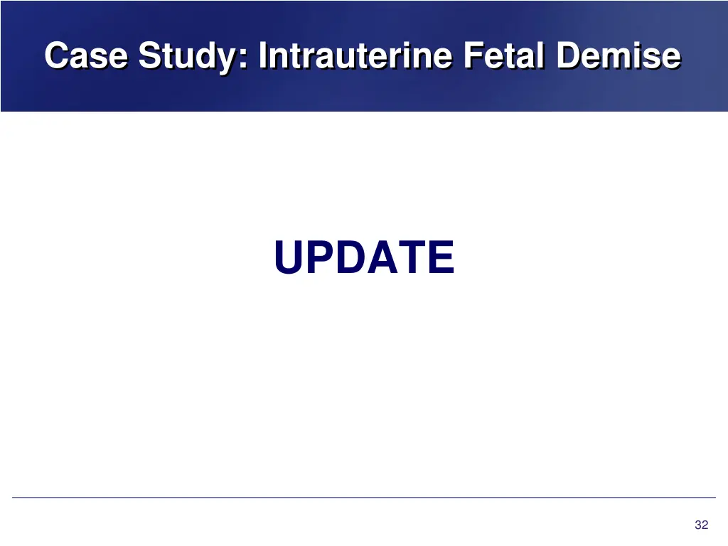 case study intrauterine fetal demise 16