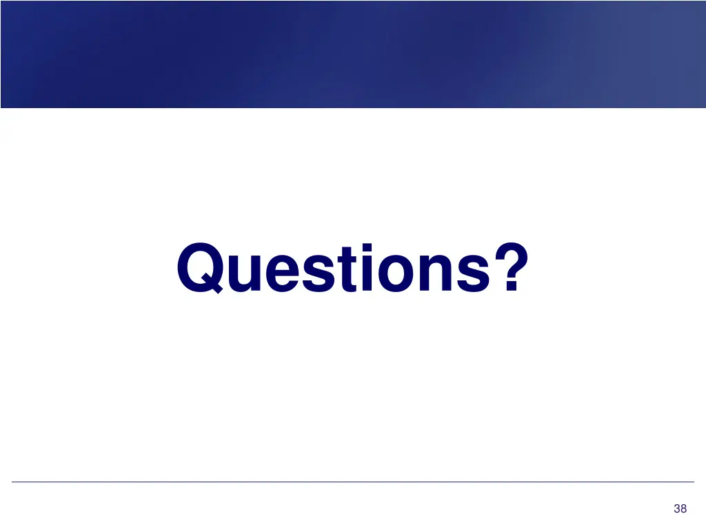 questions