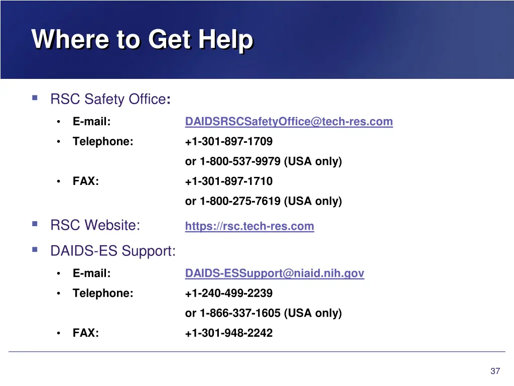 where to get help