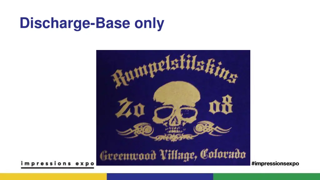 discharge base only
