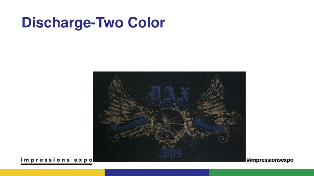 discharge two color