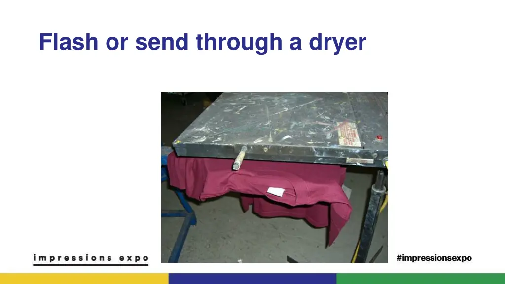 flash or send through a dryer