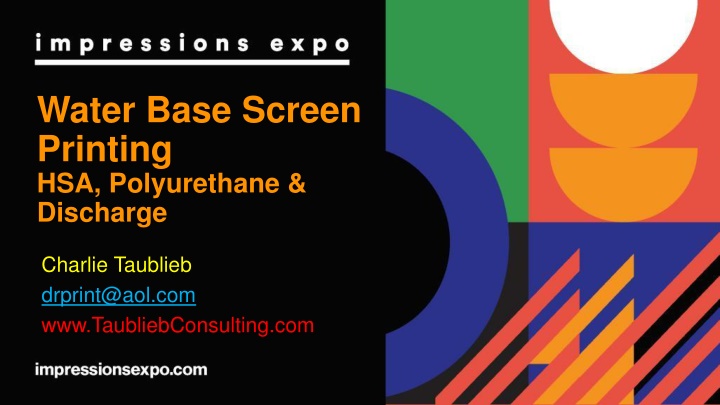 water base screen printing hsa polyurethane