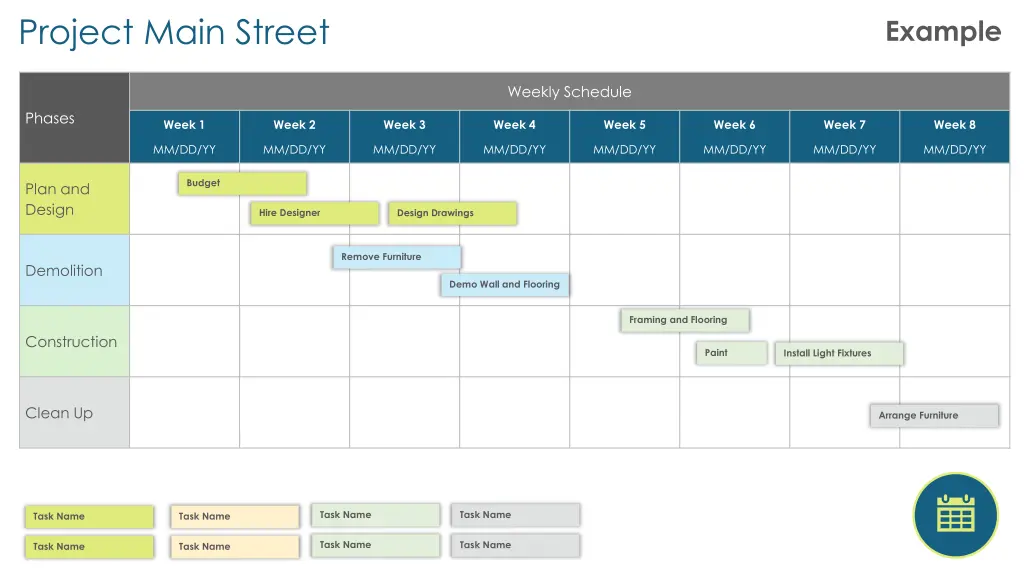 project main street