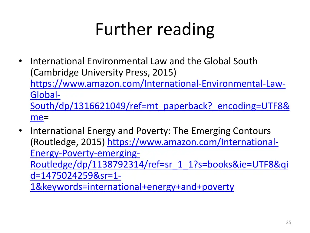 further reading 1