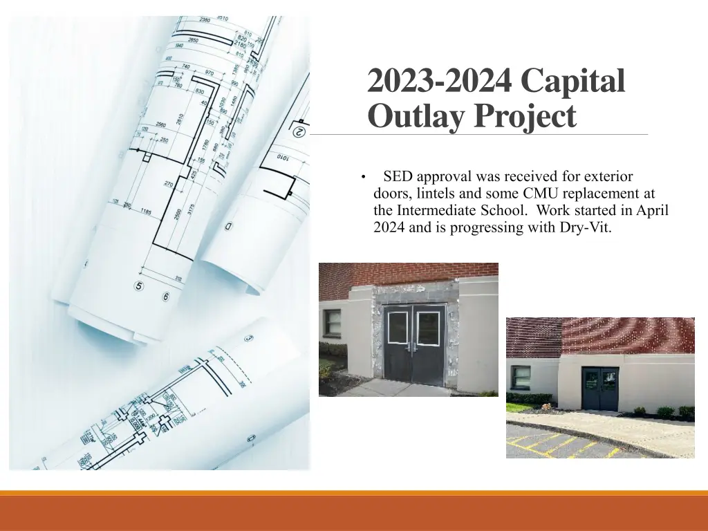 2023 2024 capital outlay project