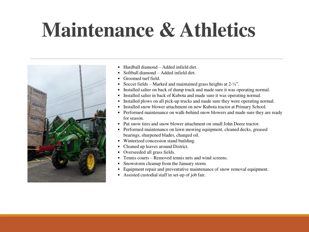 maintenance athletics 1