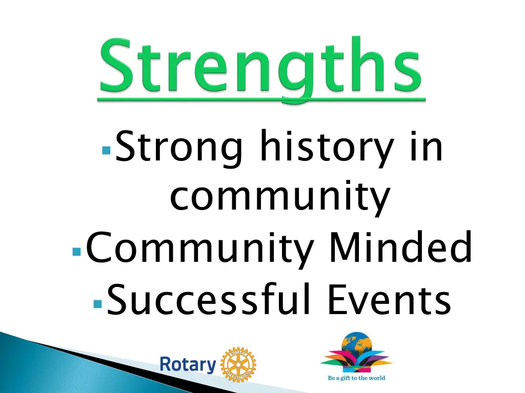 strong history in community community minded