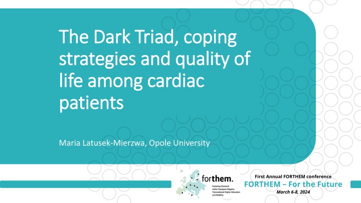 the dark triad the dark triad coping strategies