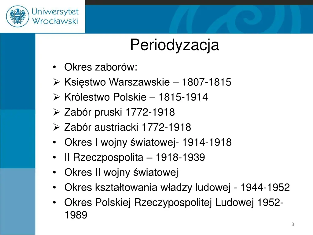 periodyzacja 1