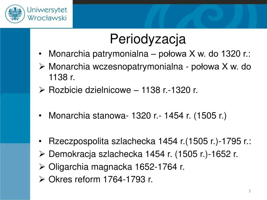 periodyzacja