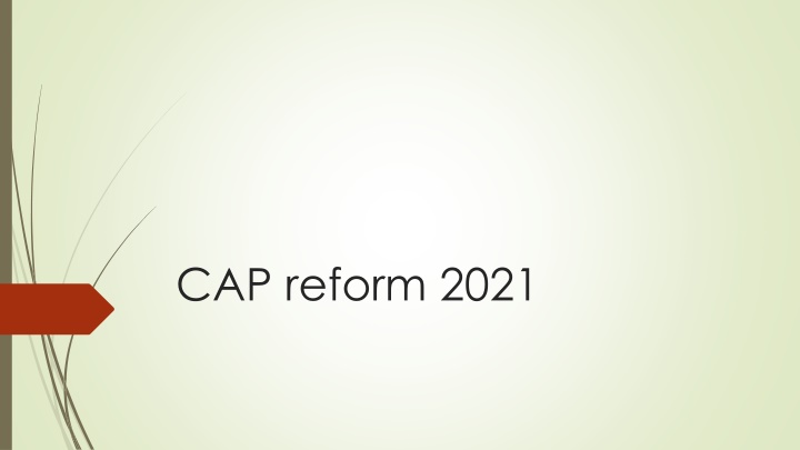 cap reform 2021