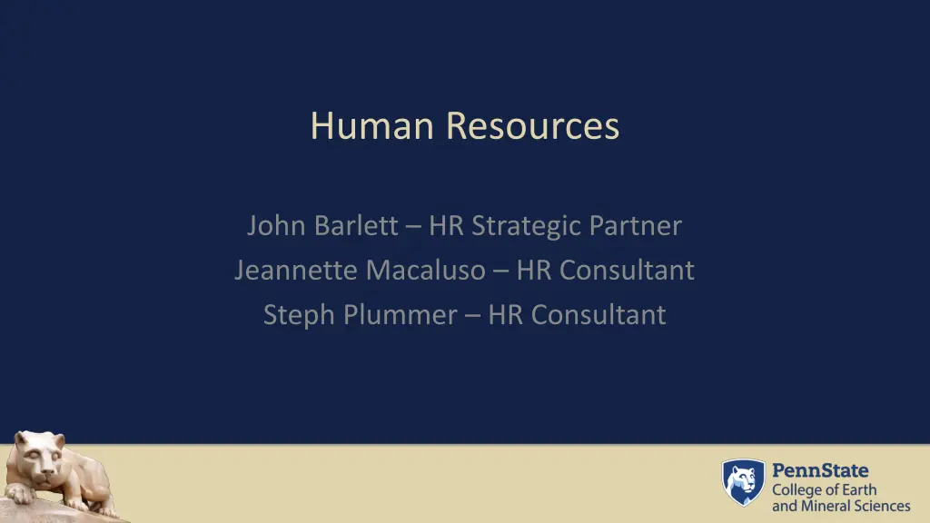 human resources