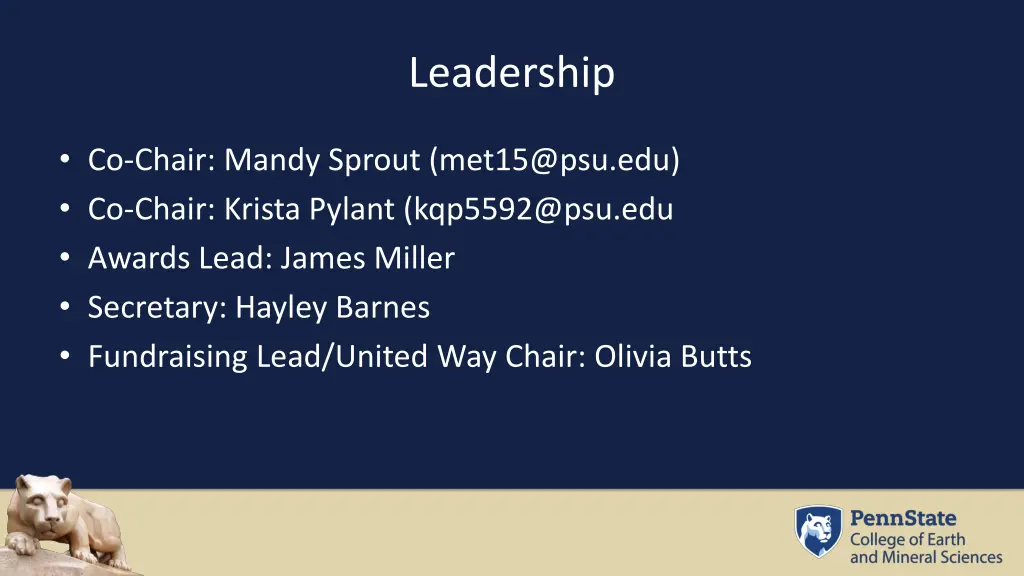 leadership
