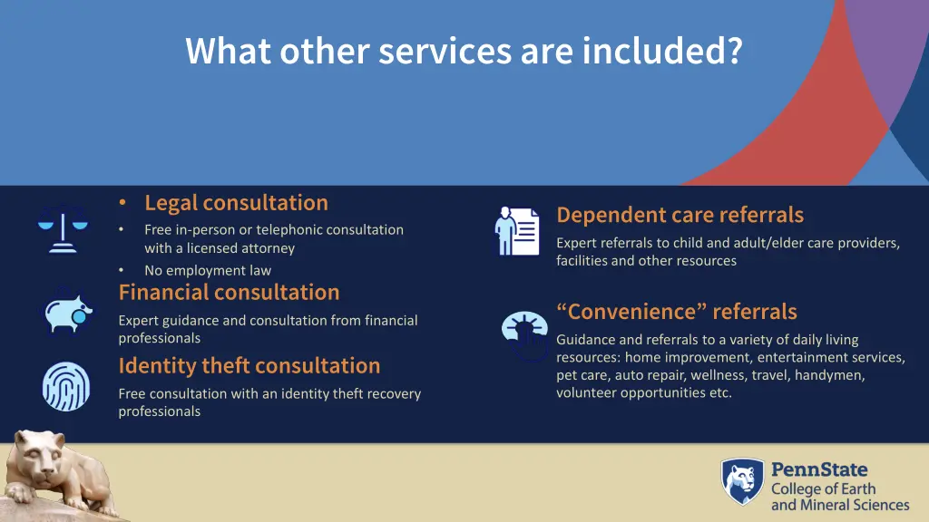 what other services are included