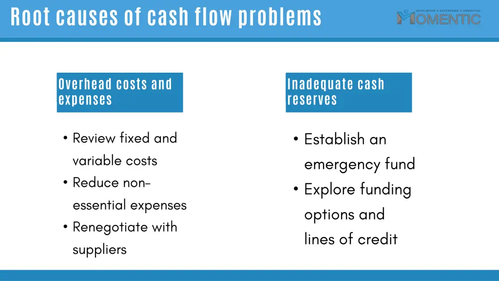 root causes of cash flow problems 1