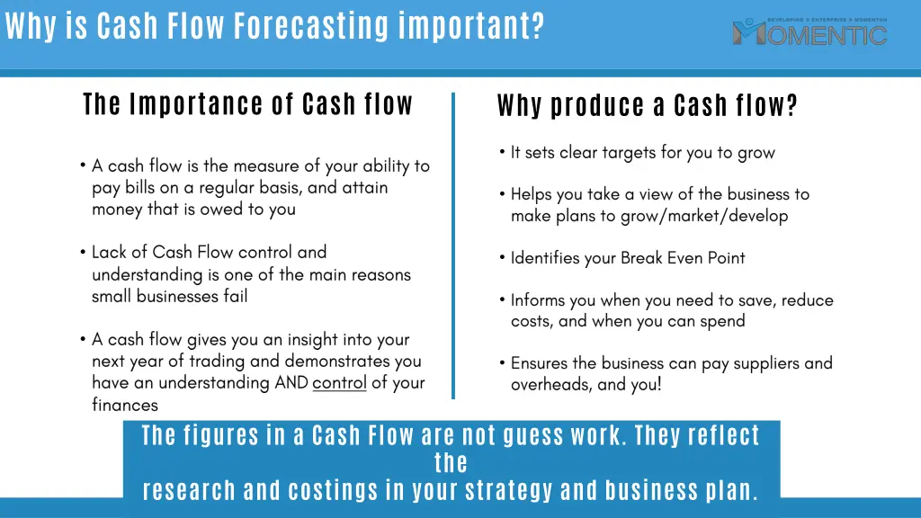 why is cash flow forecasting important