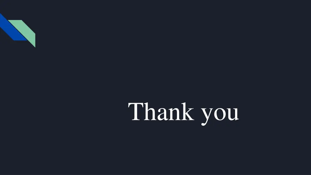 thank you