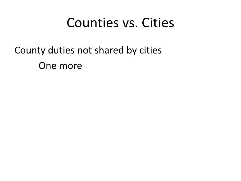 counties vs cities 10