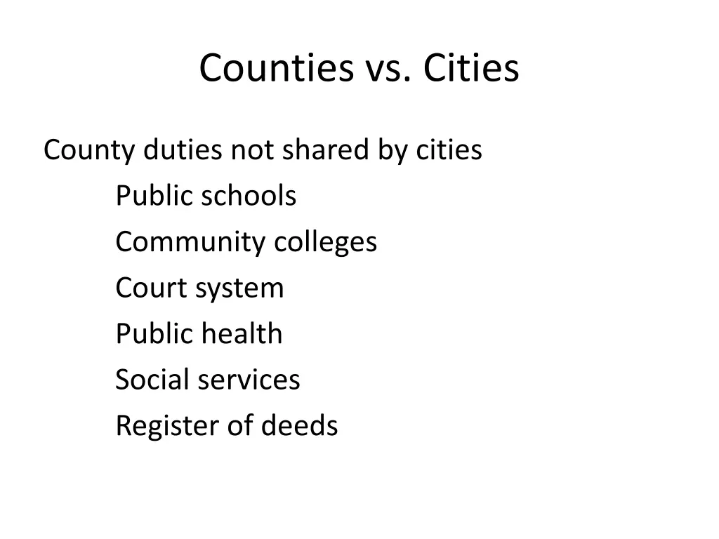 counties vs cities 9