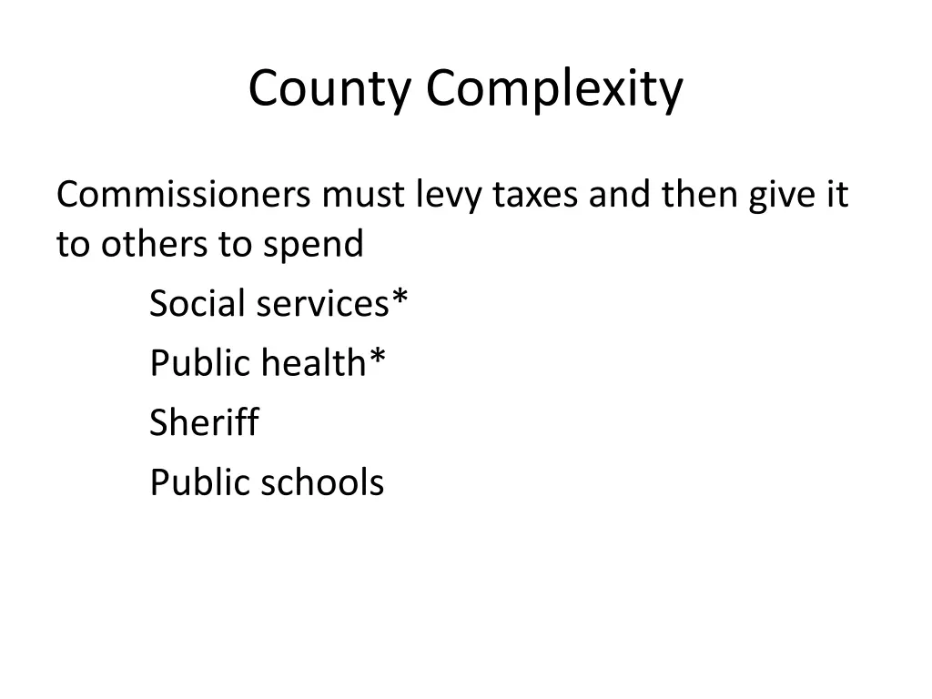 county complexity 1