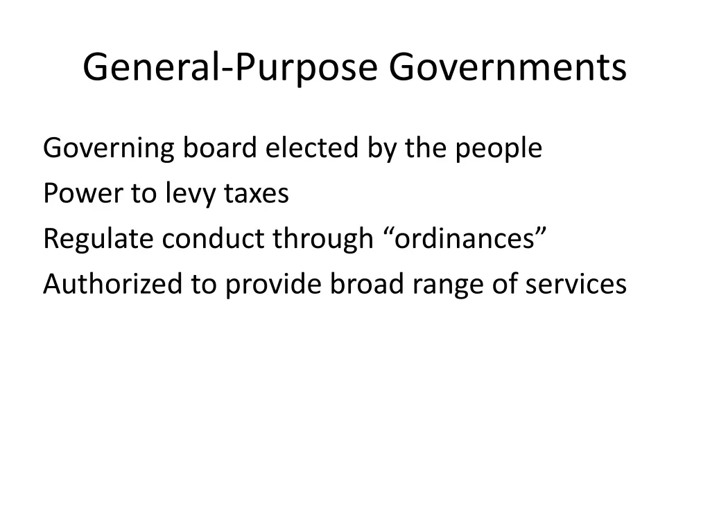general purpose governments 3