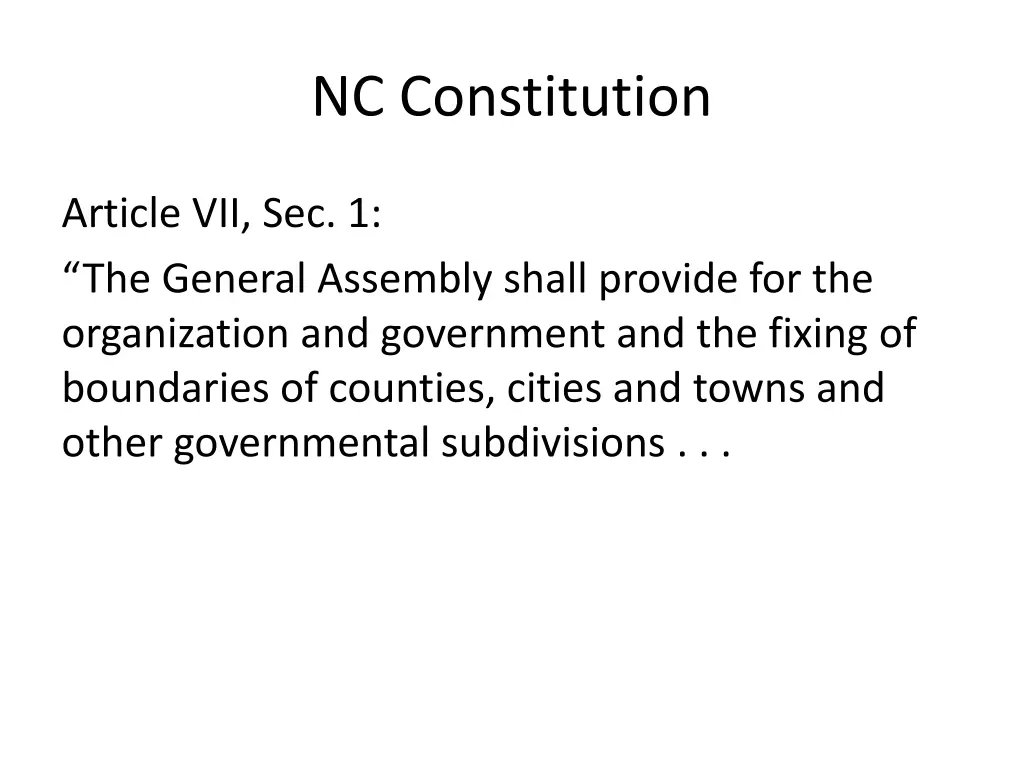 nc constitution