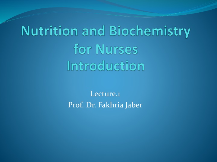 lecture 1