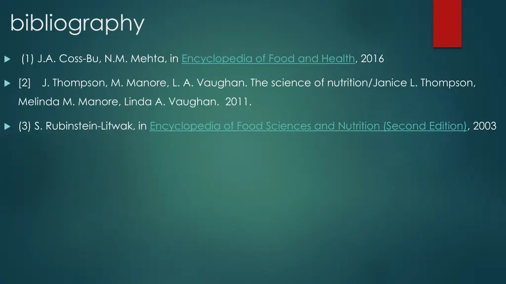 bibliography