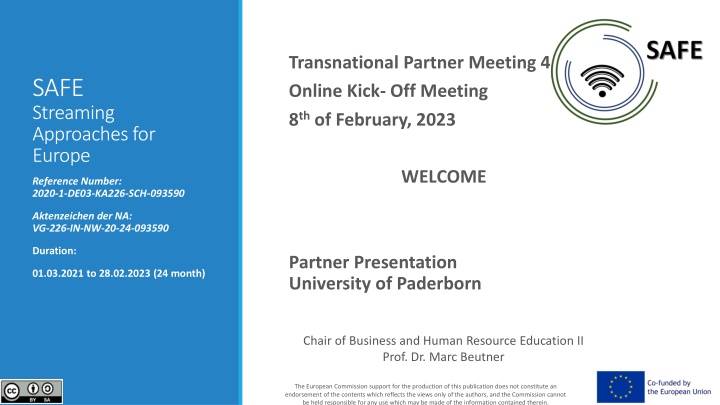 transnational partner meeting 4 online kick